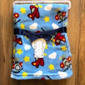 Zak & Zoe Soft & Cuddle Baby Blanket NWT